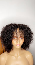Load image into Gallery viewer, Baby Curls Closure Human Hair Wig ( handmade wig)