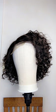 Load image into Gallery viewer, Handmade Lace Closure Curly Human Hair Handmade Wig