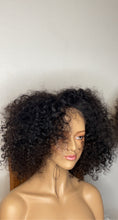 Load image into Gallery viewer, Freedom Styles Special Unique Lace Closure Curly Human Hair Handmade Wig