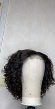 Load image into Gallery viewer, Handmade Lace Closure Curly Human Hair Handmade Wig