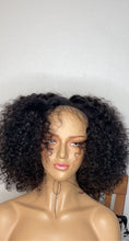 Load image into Gallery viewer, Freedom Styles Special Unique Lace Closure Curly Human Hair Handmade Wig