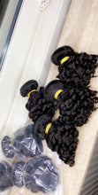 Load image into Gallery viewer, Natural Curls Human hair bundles 3 - With a closure or frontal