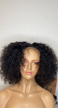 Load image into Gallery viewer, Freedom Styles Special Unique Lace Closure Curly Human Hair Handmade Wig