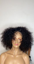 Load image into Gallery viewer, Freedom Styles Special Unique Lace Closure Curly Human Hair Handmade Wig