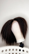 Load image into Gallery viewer, Natural Looking Blowout Closure Handmade Human Hair Wig