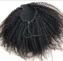 Load image into Gallery viewer, Ponytail Drawstring Natural Looking Human Hair
