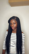 Load image into Gallery viewer, Glueless Closure Braided Wig