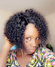 Load image into Gallery viewer, PEXIE Cut 4x4 Lace Closure Simple Bob Human Hair Wig