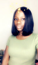 Load image into Gallery viewer, 4x4 Lace Closure Simple Bob Human Hair Wig - Ready To Ship Wig