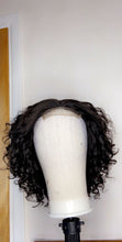 Load image into Gallery viewer, Handmade Lace Closure Curly Human Hair Handmade Wig