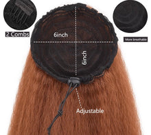 Load image into Gallery viewer, Drawstring Blowout Natural Looking Human Hair