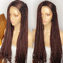 Load image into Gallery viewer, Very Light Glueless Closure Braided Wig