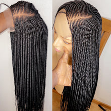 Load image into Gallery viewer, Glueless Closure Braided Wig