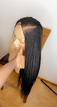 Load image into Gallery viewer, Glueless Closure Braided Wig