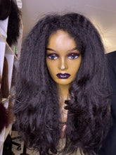 Load image into Gallery viewer, Very Natural Raw Human Hair Kinky with 4c Baby Hairs HD Lace 5x5 Closure layers
