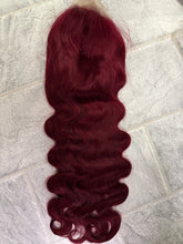 Load image into Gallery viewer, Body wave Frontal Human Hair Hair wig 99j
