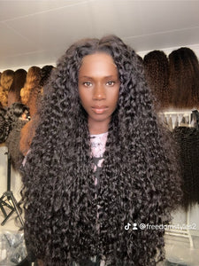 Very full Pure Raw Donor Human Hair 5x5 HD Lace Closure