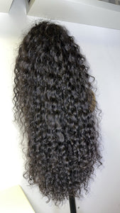 Single Raw Donor Human Hair Wig ( Lace Frontal )