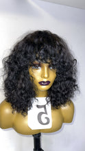 Load image into Gallery viewer, Bang Human Hair Wig Natural Black
