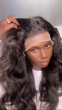 Load image into Gallery viewer, 20 inches Very Natural Human Hair Kinky Wig Lace Frontal
