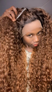 Pure Raw Donor Human Hair Wig (lace Frontal )
