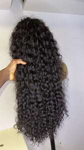 Single Raw Donor Human Hair Wig ( Lace Frontal )