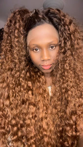 Pure Raw Donor Human Hair Wig (lace Frontal )
