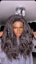 Load image into Gallery viewer, Pre-order Very Natural Raw Human Hair Kinky with 4c Baby Hairs HD Lace 5x5 Closure layers
