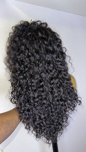 Single Raw Donor Human Hair Wig ( Lace Frontal )