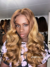 Load image into Gallery viewer, Bouncy layers 5x5 HD Lace Raw Human Hair
