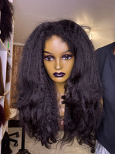 Load image into Gallery viewer, Very Natural Raw Human Hair Kinky with 4c Baby Hairs HD Lace 5x5 Closure layers
