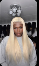 Load image into Gallery viewer, 5x5  HD Lace Closure Straight Human Hair Wig
