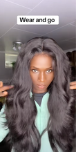 Load image into Gallery viewer, ( Wear and Go) Layers 5x5 HD Lace Raw Human Hair
