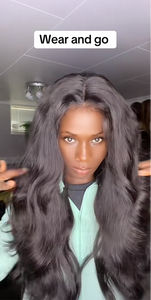 ( Wear and Go) Layers 5x5 HD Lace Raw Human Hair