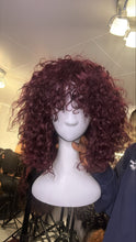Load image into Gallery viewer, Bang wig - human hair wig brown color
