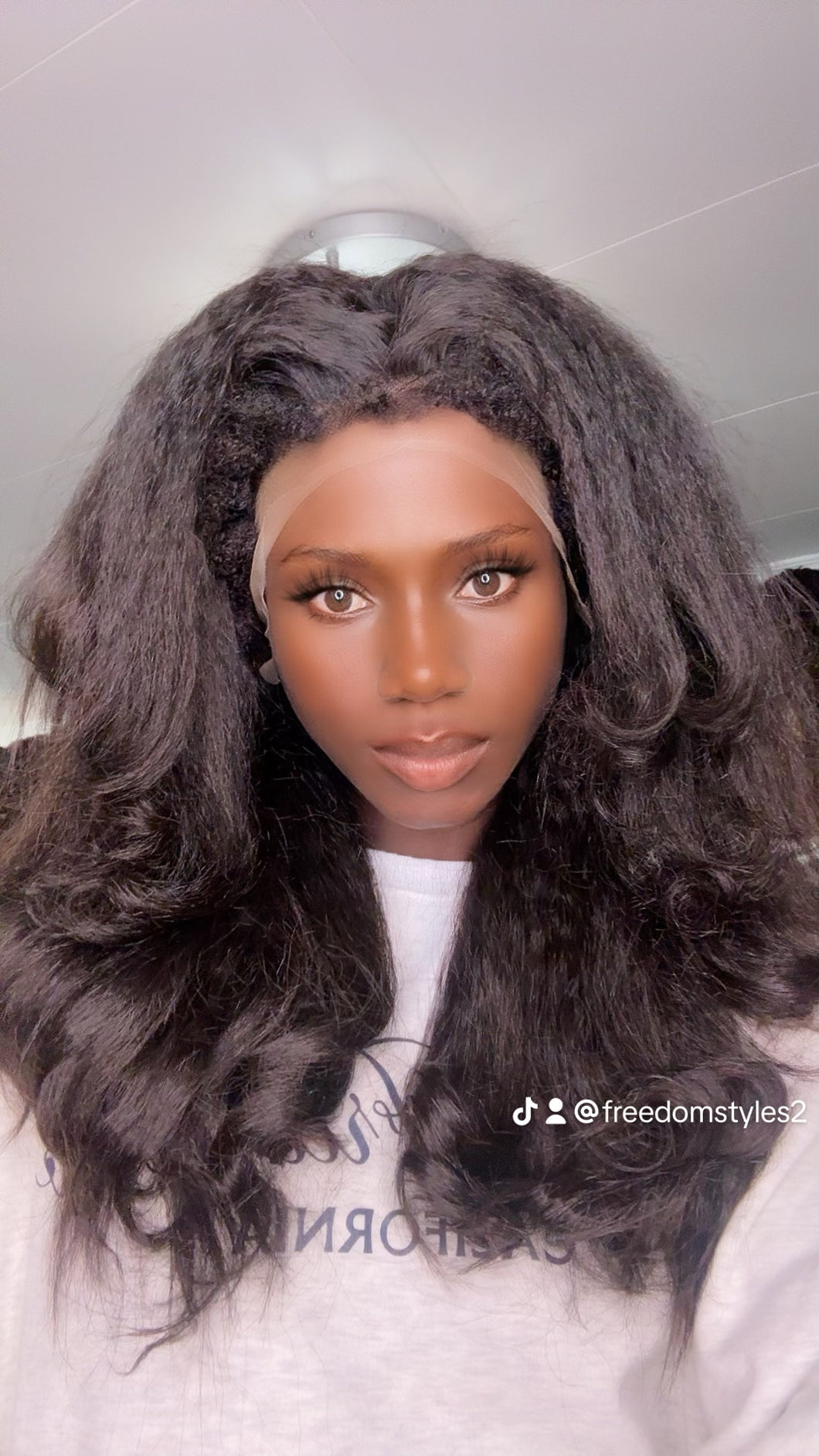 Pre-order Very Natural Raw Human Hair Kinky with 4c Baby Hairs HD Lace Frontal layers
