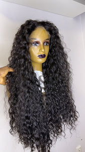 Single Raw Donor Human Hair Wig ( Lace Frontal )