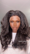 Load image into Gallery viewer, Pre-order Very Natural Raw Human Hair Kinky with 4c Baby Hairs HD Lace Frontal layers
