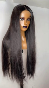 Pure Raw Donor Human Hair Wig (5x5 lace closure)