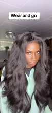 Load image into Gallery viewer, ( Wear and Go) Layers 5x5 HD Lace Raw Human Hair
