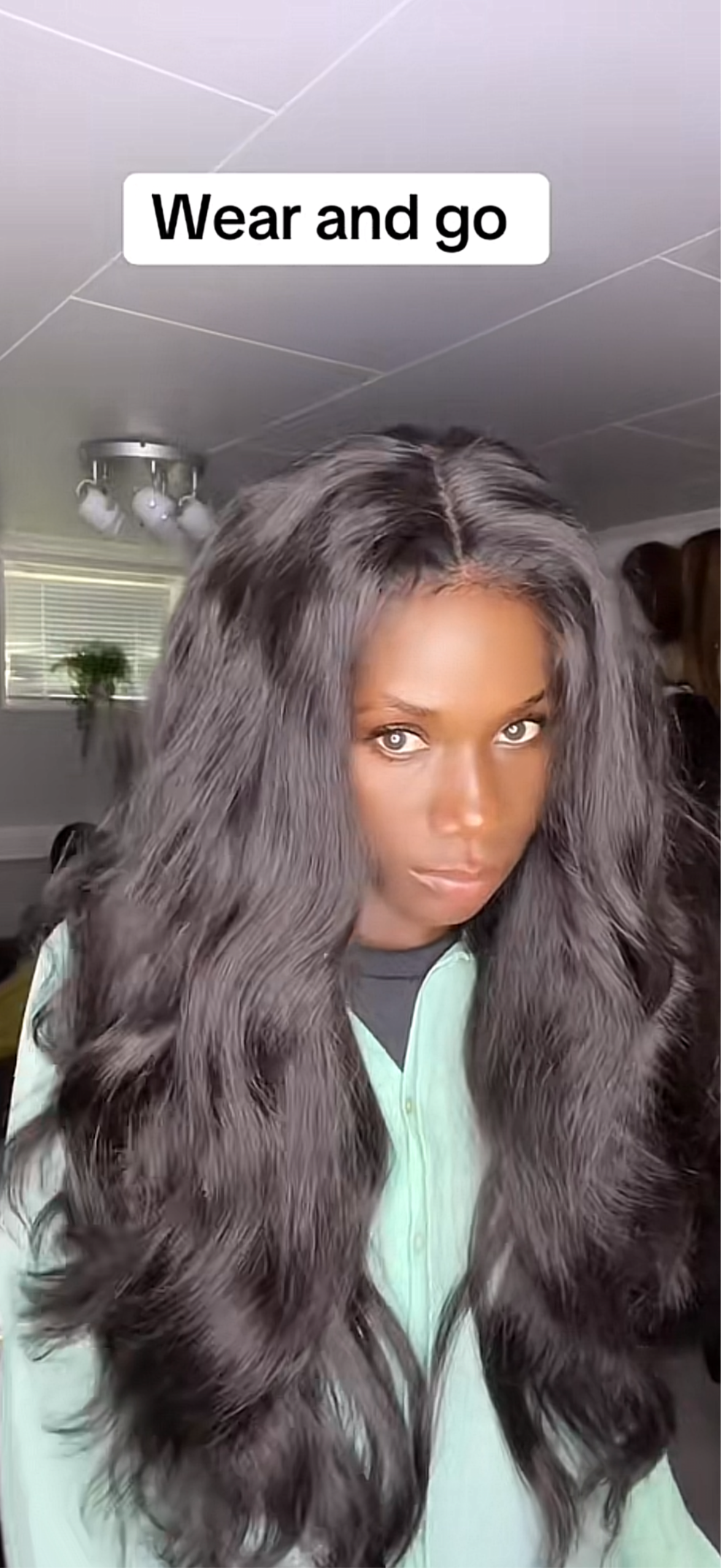 ( Wear and Go) Layers 5x5 HD Lace Raw Human Hair