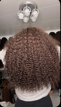 Load image into Gallery viewer, 7x5 Lace Natural Hairline Human Hair wig chocolate colour
