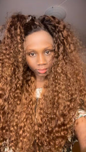 Pure Raw Donor Human Hair Wig (lace Frontal )