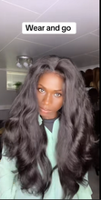 Load image into Gallery viewer, ( Wear and Go) Layers 5x5 HD Lace Raw Human Hair
