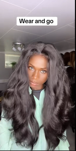 ( Wear and Go) Layers 5x5 HD Lace Raw Human Hair