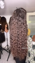 Load image into Gallery viewer, Lace Frontal Human Hair wig with highlights
