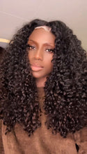Load image into Gallery viewer, 2x6 lace layers baby curls pure raw human hair
