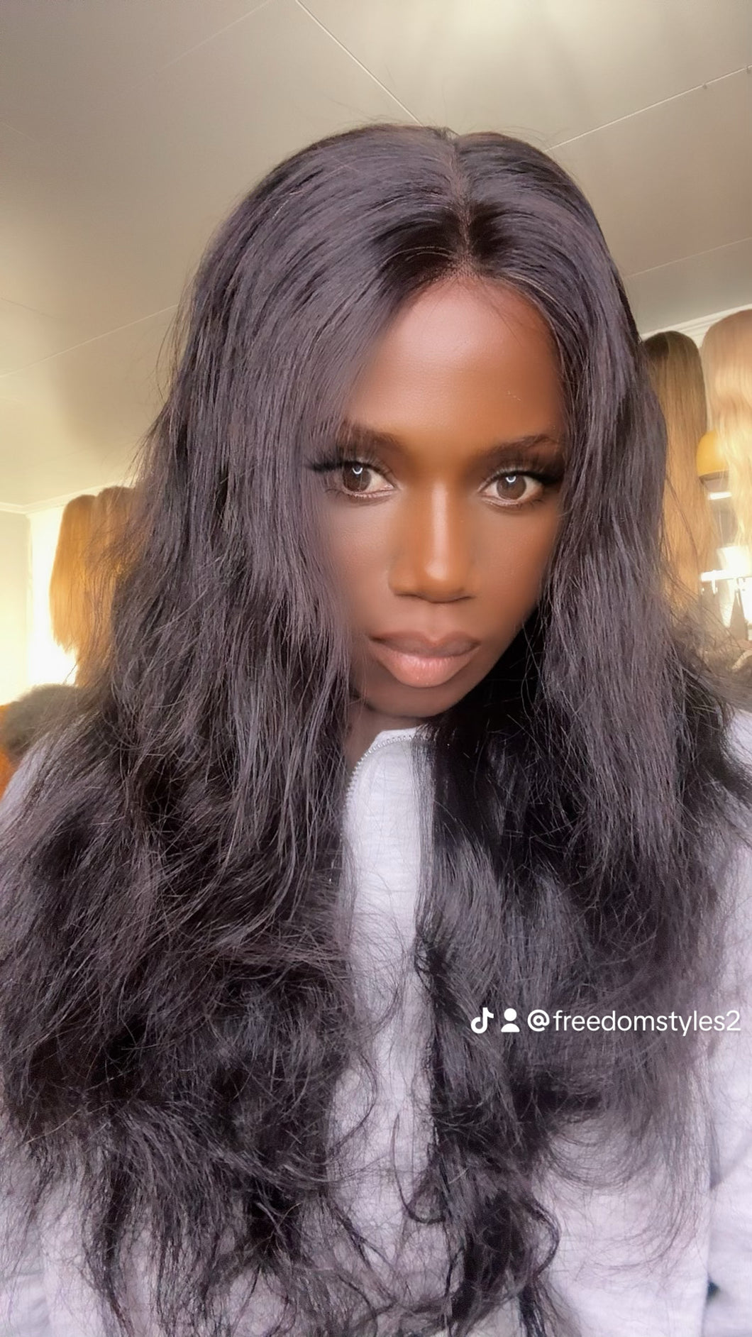 Ready to wear closure lace wig water curls lace is already cut off