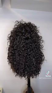 Single Donor Raw Human Hair Wig ( HD Frontal Wig  )