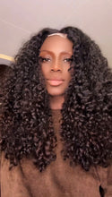 Load image into Gallery viewer, 2x6 lace layers baby curls pure raw human hair
